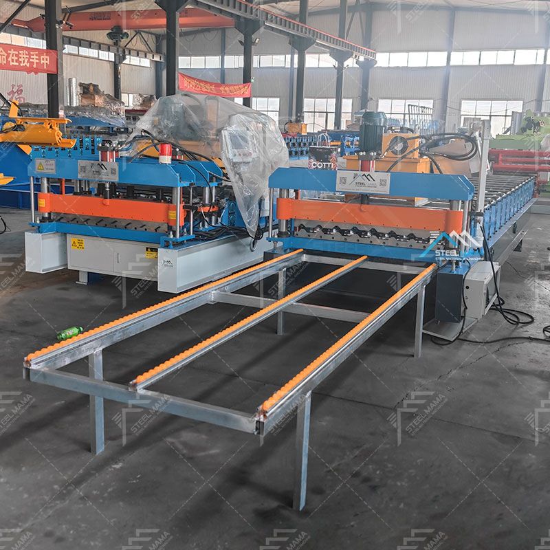 Factory Direct Sales Popular Type R101 IBR Trapezoidal Metal Roofing Sheet Roll Forming Machine