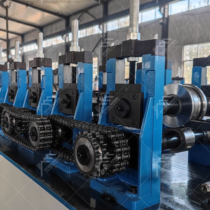 High Quality Automatic 30M Metal Galvanized Steel C Channel Purlin Roll Forming Machine