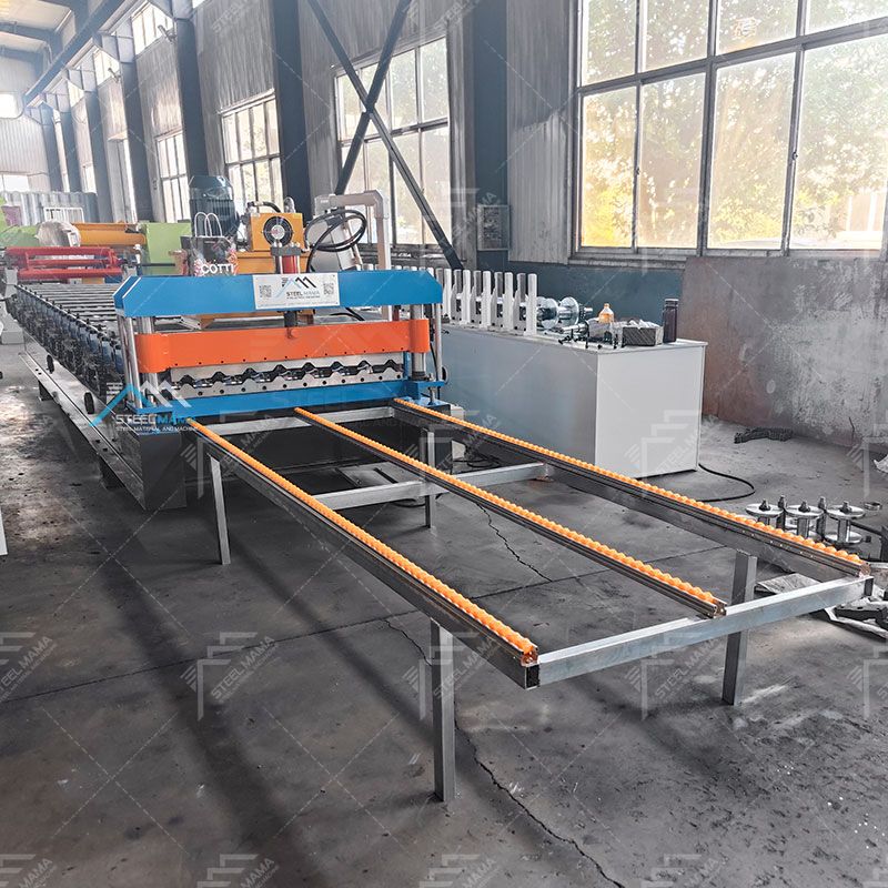 Factory Direct Sales Popular Type R101 IBR Trapezoidal Metal Roofing Sheet Roll Forming Machine