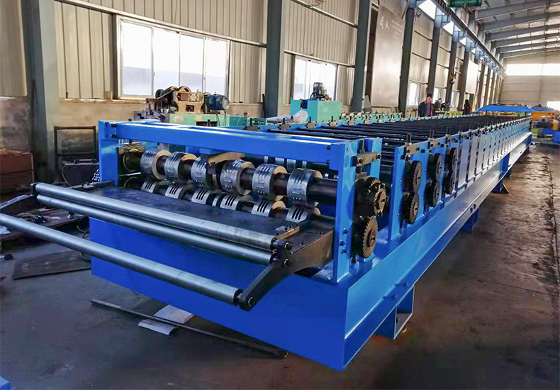 NEW Product Metal Decking Roll Forming Machine Galvanized Steel 1020mm Floor Deck Making Machine