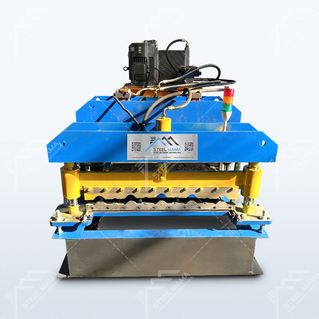 Factory Direct Sales High Productivity Full Automatic 800 Glazed Tile Roofing Panel Roll Forming Machine