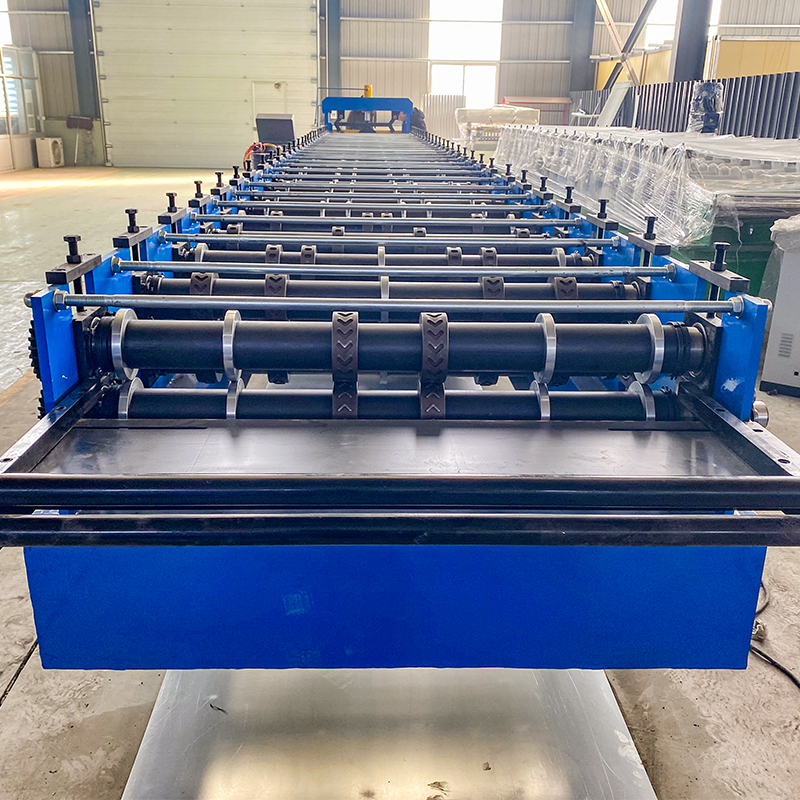 Hot sale Indonesia Factory Customization Metal Steel Structure 1020 Floor Decking Roll Forming Machine