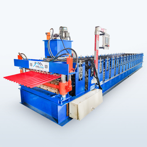 Automatic 836 Corrugated Iron Sheet 858 IBR Trapezoidal Profile Double Layer Roofing Roll Forming Machine