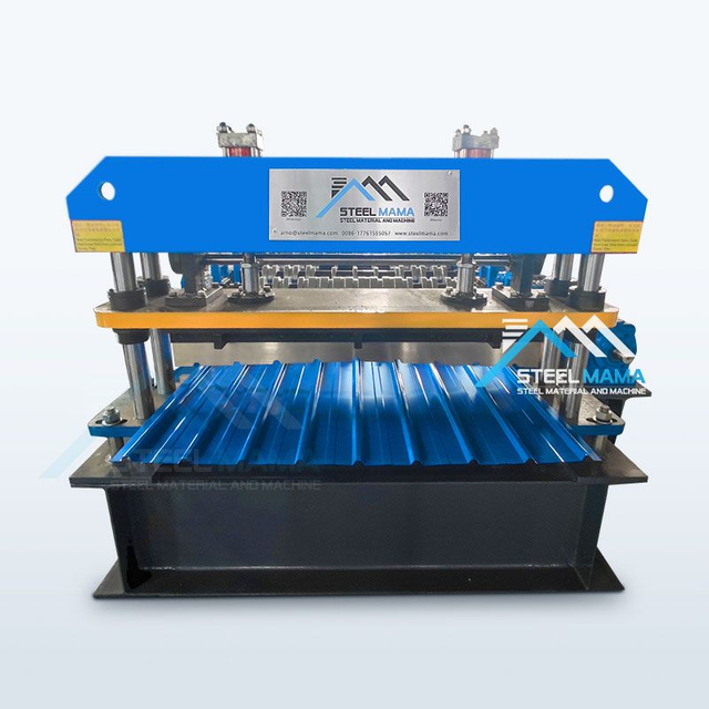 High Quality 810 IBR Sheet Trapezoidal Roof Making Machine Roll Forming Machinery For Romania
