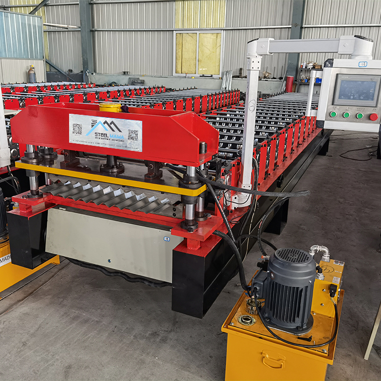 2022 Factory High Quality Full Hard G550 Corrugated Metal Roof Sheet Roll Forming Machine