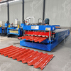 Mexico Popular Automatic Good Quality Zee Tile Roof Sheet Roll Forming Machine