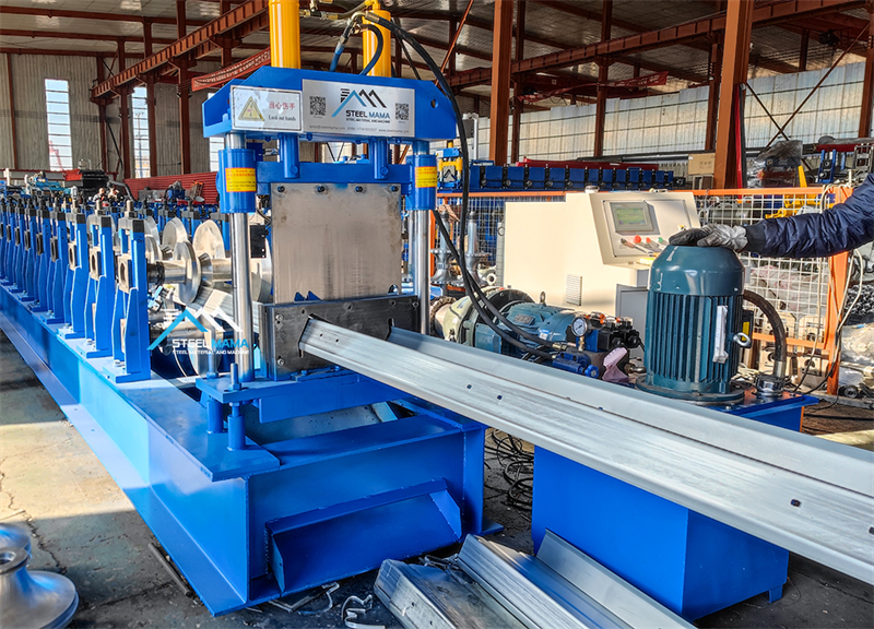 small Z roll forming machine