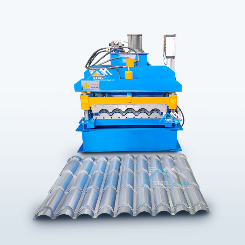 Bolivia Popular 680 Metal Roofing Galvanized Corrugated Steel Sheet Tile Making Roll Forming Machine