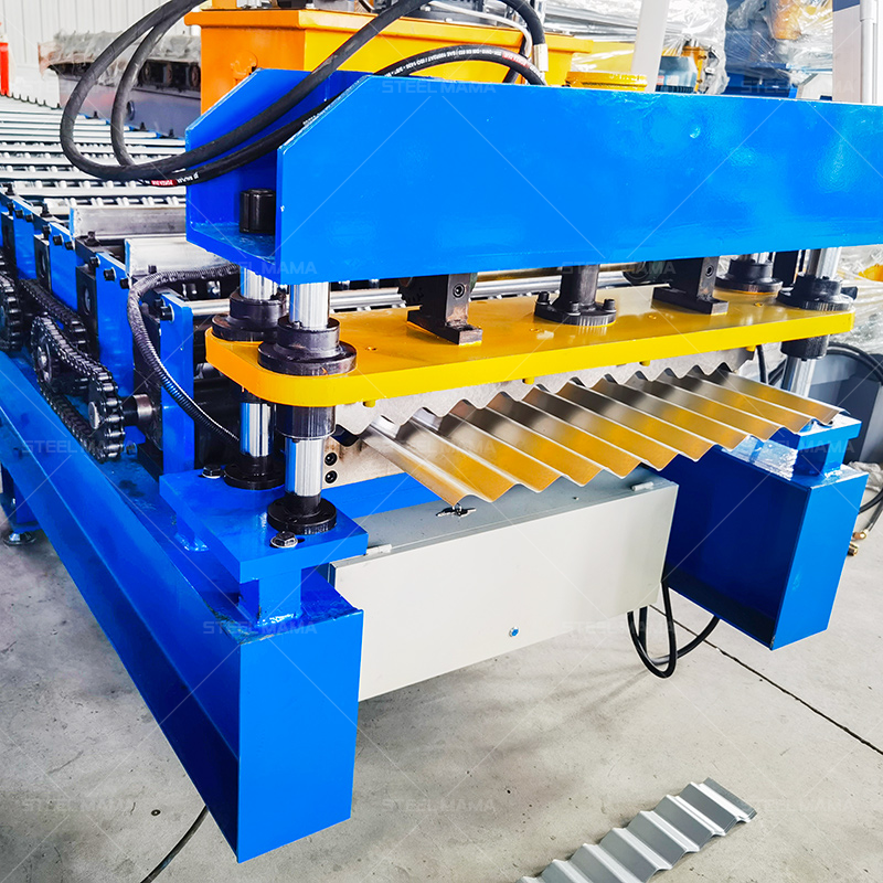 Made In China Metal Iron Aluminium Color Steel Corrugated Roofing Sheet G550 Arc Panel Roll Forming Machine