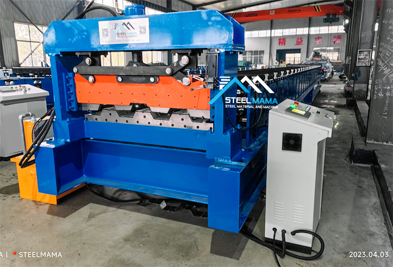 floor deck cold corrugated roll forming machine