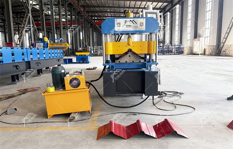 metal roof ridge cap machine metal roof ridge cap machine