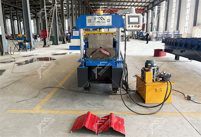 color steel ridge cap roof sheet machine color steel ridge cap roof sheet machine
