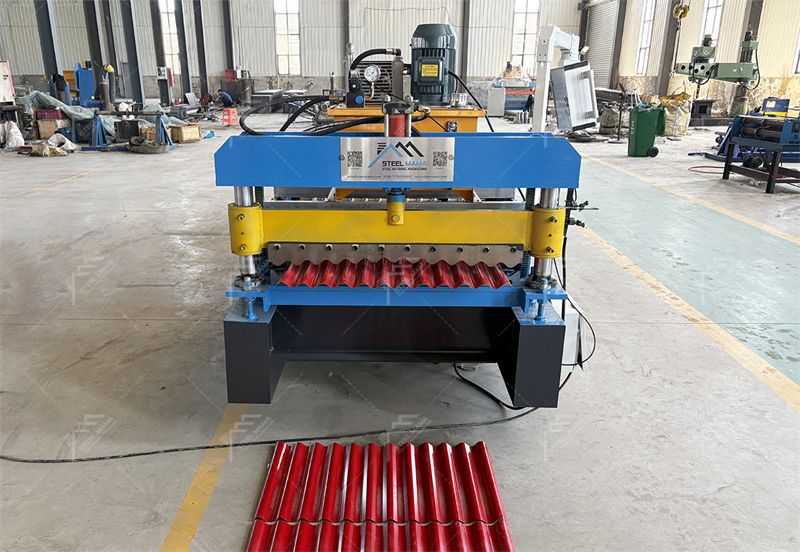 Corrugated color steel roof panel machine Corrugated color steel roof panel machine