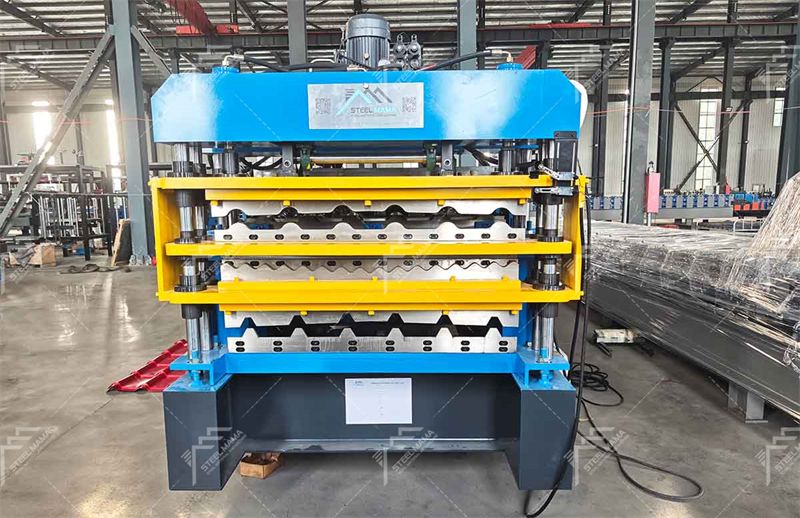 Three Layer sheet roof panel roll forming machine Three Layer sheet roof panel roll forming machine