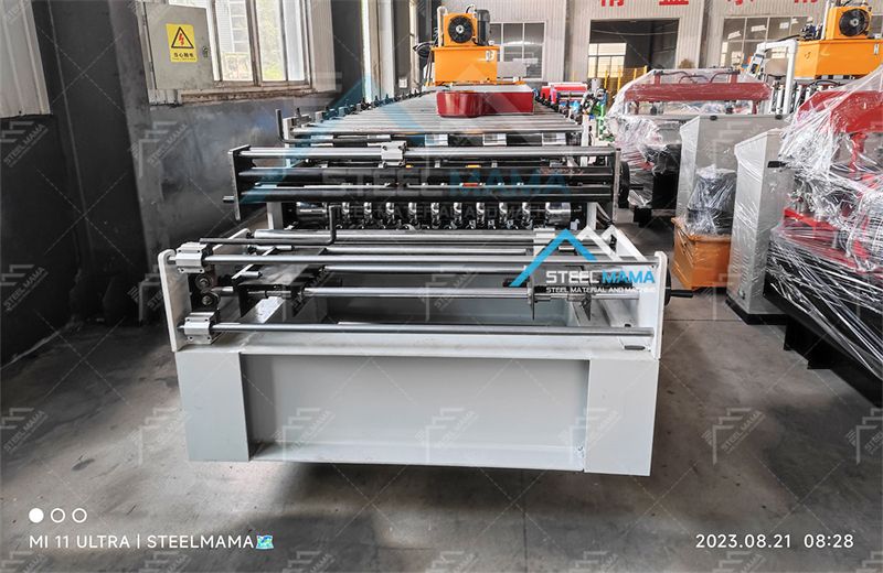 840 glazed tile and 825 corrugated double layer machine