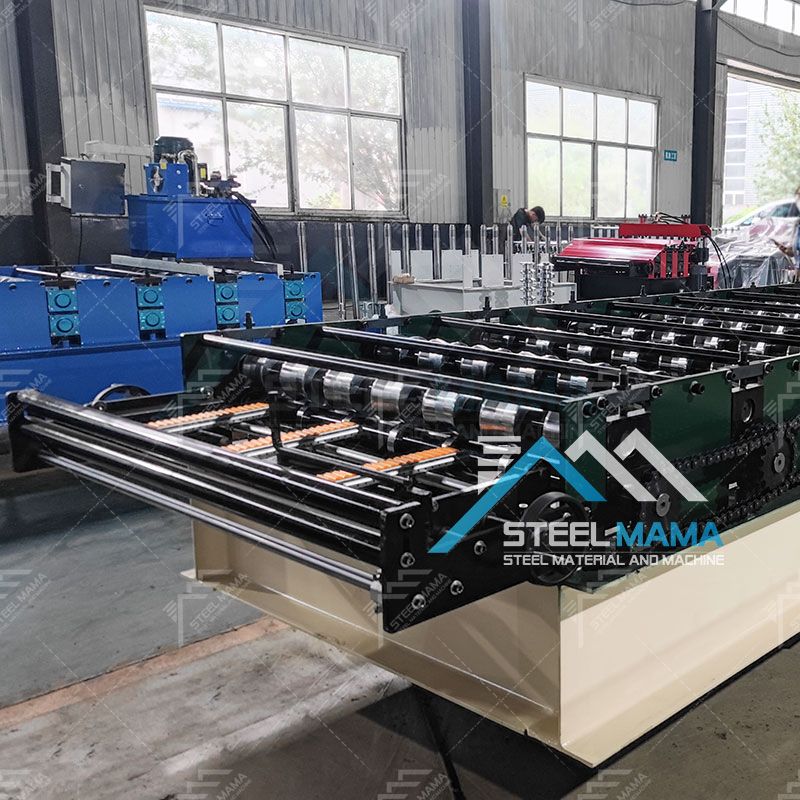 Brazil Popular High Speed NT 25/1025 IBR Trapezoidal Roofing Sheet Roll Forming Machine