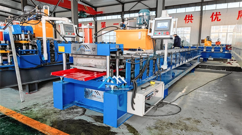 standing seam forming machine