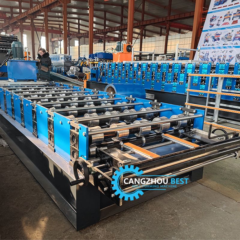 Factory Wholesale High Quality 840 Trapezoidal Roof Panel Making Machine Roll Forming Machinery