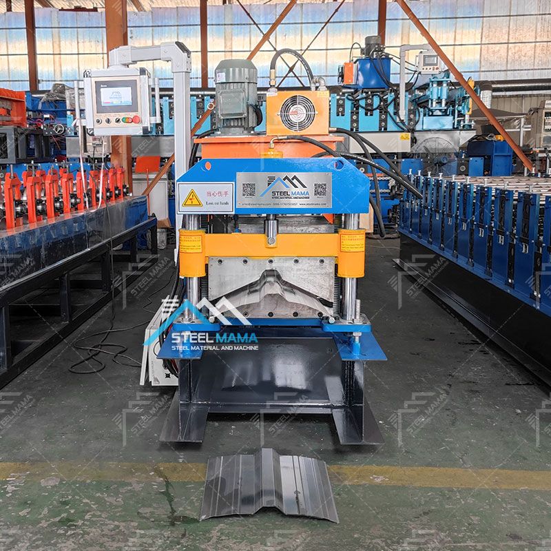 High Quality Automatic Color Steel Ridge Capping Roof Panel Roll Forming Machine For Honduras