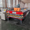 Double Deck 900 IBR And 1085 Trapezoidal Colored Steel Roofing Sheet Roll Forming Machine For Venezuela