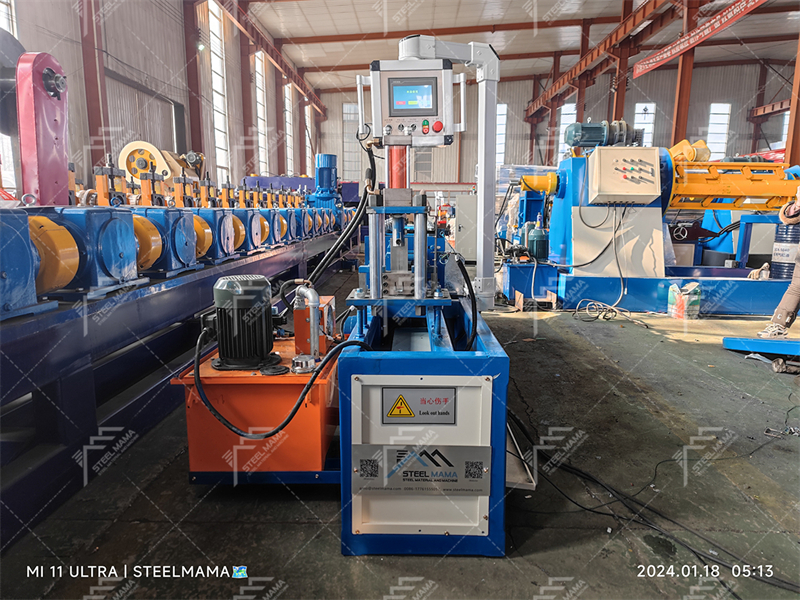stud and track keel roll forming machine