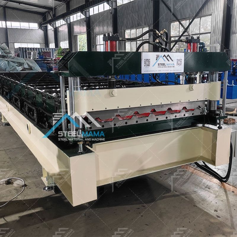 Brazil Popular High Speed NT 25/1025 IBR Trapezoidal Roofing Sheet Roll Forming Machine