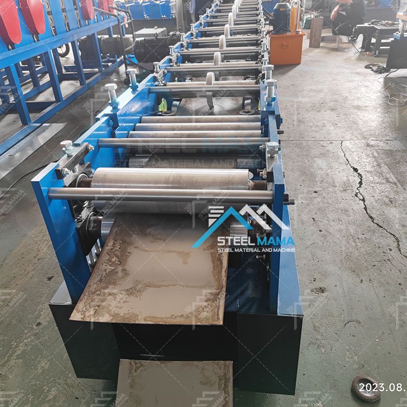 Dominica Popular High Quality Steel L Angle Iron Roll Forming Making Machine Latest Metal Angle Iron Making Machine