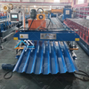 Honduras Popular TR4 Trapezoidal And R101 IBR Double Layer Roofing Sheet Roll Forming Machine