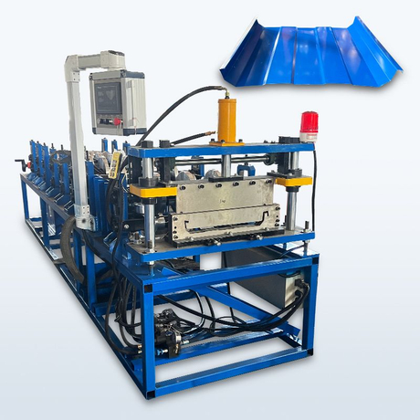 Argentina Popular High Efficiency Kr18 Standing Searm Roll Forming Machine