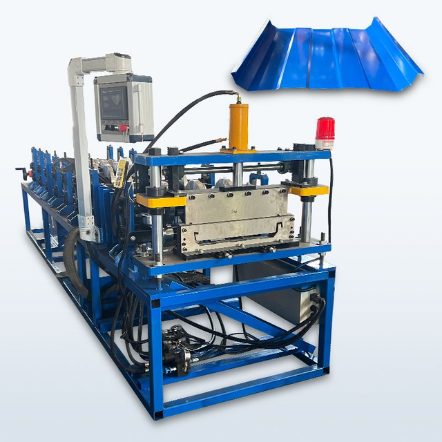 Argentina Popular High Efficiency Kr18 Standing Searm Roll Forming Machine