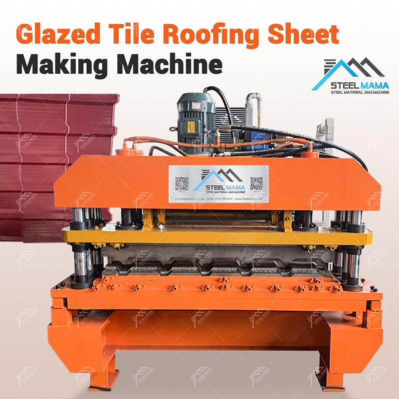 roof tile manufacturing machine
