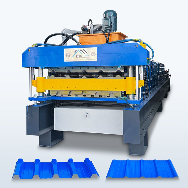 Zimbabwe Popular High Productivity 690 Trapezoidal & 840 Trapezoidal Roofing Sheet Double Layer Machine