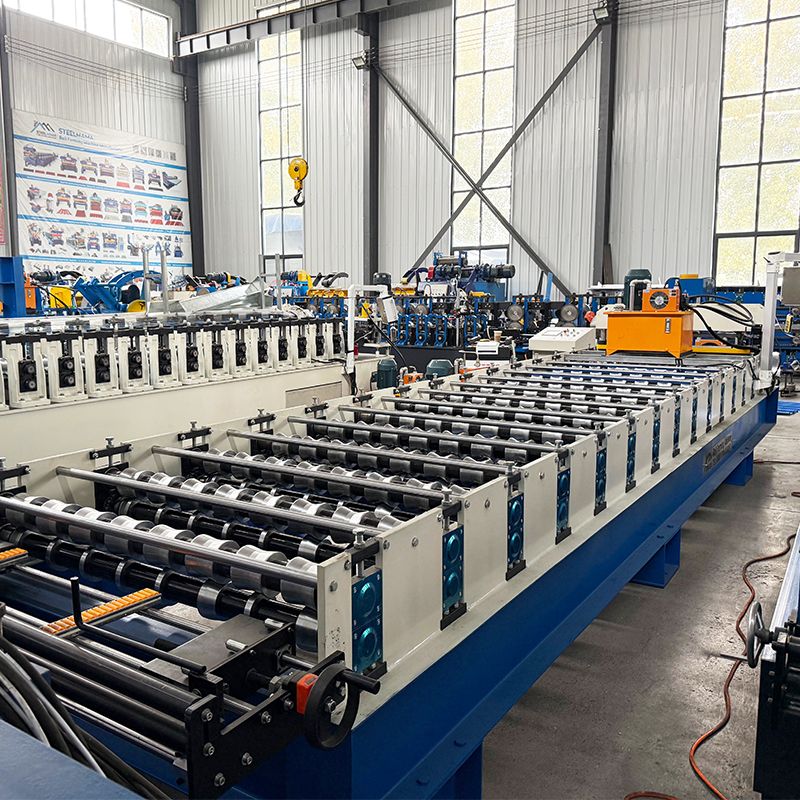 Mexico Popular Custom Design Premium R101 Trapezoidal Roofing Sheet Roll Forming Machine