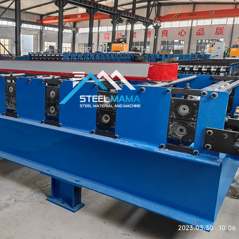 Factory Direct Sales 840 IBR Trapezoidal Color Glazed Metal Roofing Sheet Cold Roll Forming Machine