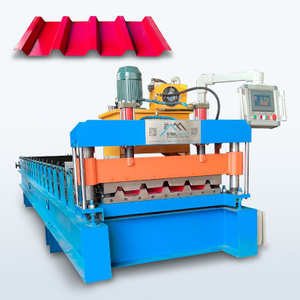 Zimbabwe Popular High Efficiency Cost Effective Metal 686 Trapezoidal Roof Sheet Machine