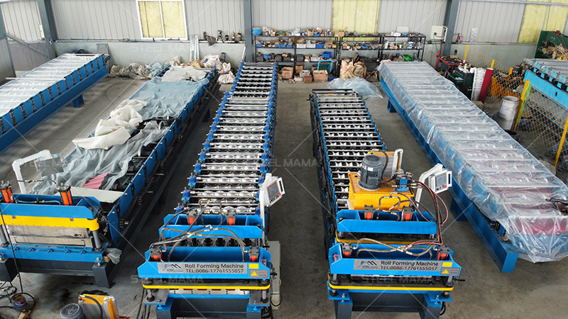 BR metal roof panel roll forming machine