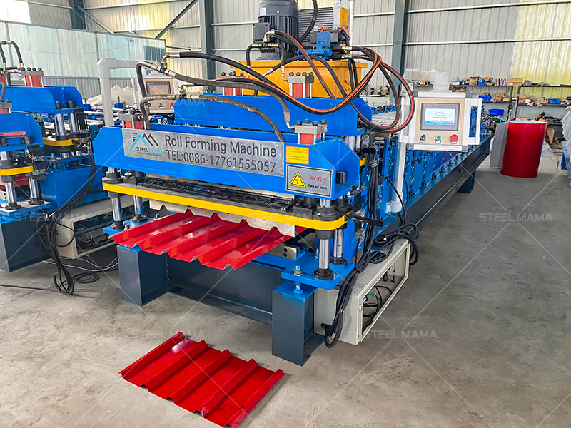double layer roofing tile roll forming machine
