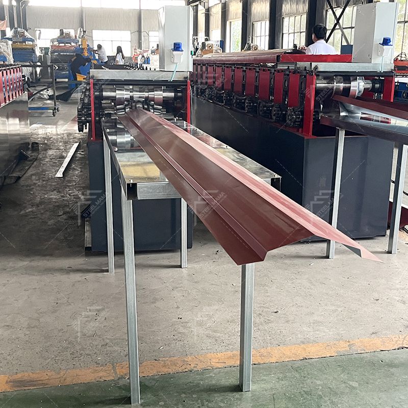 American Popular Metal Steel Roofing Ridge Capping Roll Forming Machine