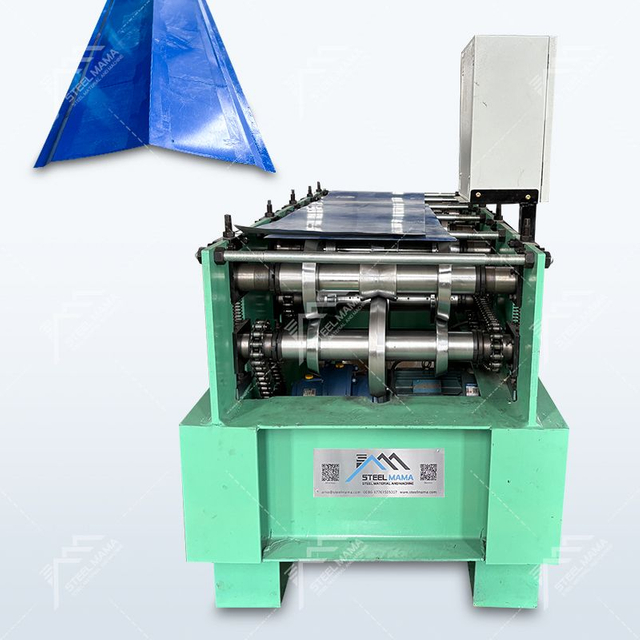 Custom Design High Precision Full Automatic Ridge Cap Roofing Sheet Roll Forming Machine