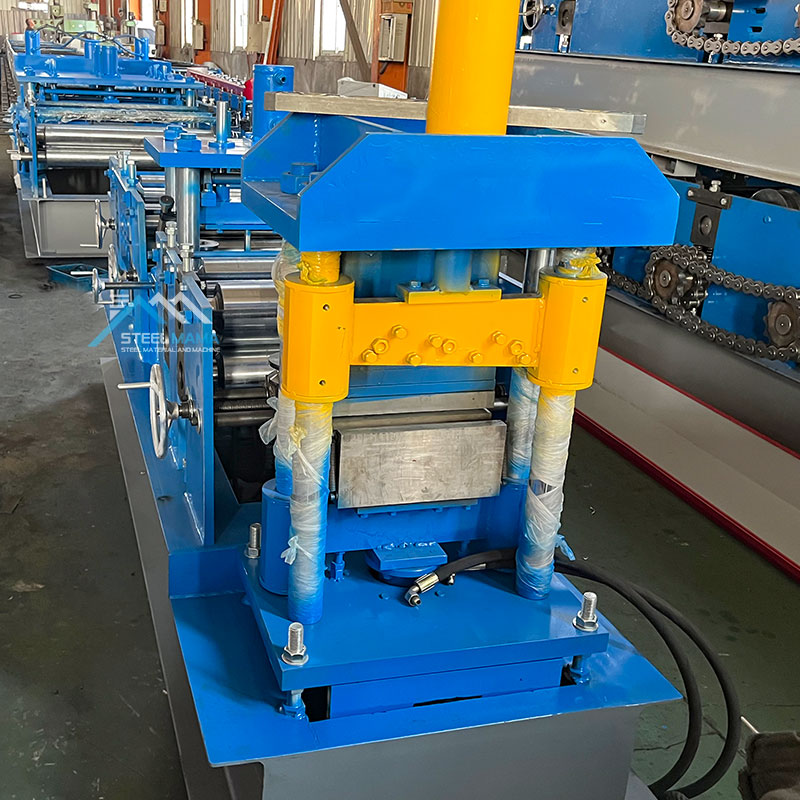 Factory Direct Sales High Performance Adjustable Profile Size Steel Profile L Shaped Purlin Roll Forming Machine