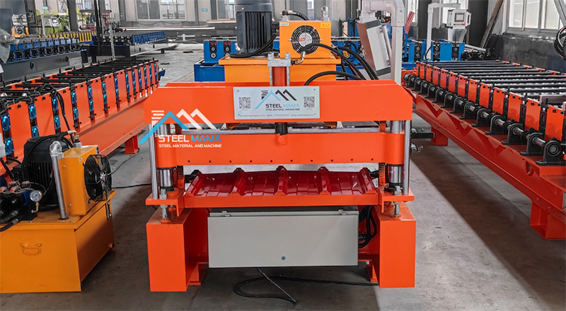 small waves trapezoidal sheet machine