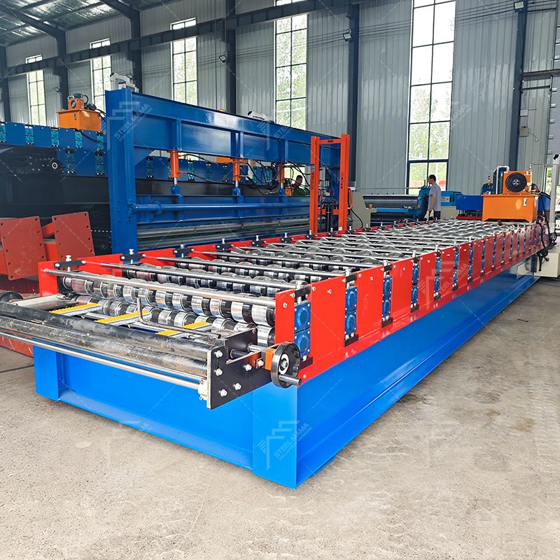 Mexico Popular High Quality Full Automatic Metal Steel Roof Sheet Zee Tile Making Machine