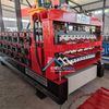 Paraguay Popular 1025 IBR 988 Corrugated And 980 Glazed Tile Three Layer Color Steel Sheet Roll Forming Machine