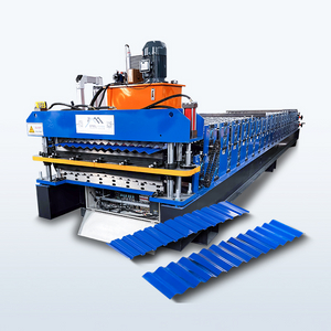 Hot Sale 996 Trapezoidal & 1032 Corrugated Double Layer Roofing Sheet Roll Forming Machine for Dominican