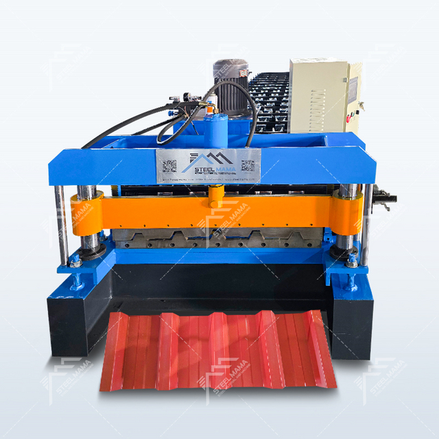 South Africa Popular High Quality Full Automatic 686 Trapezoidal Roof Sheet Roll Forming Machine