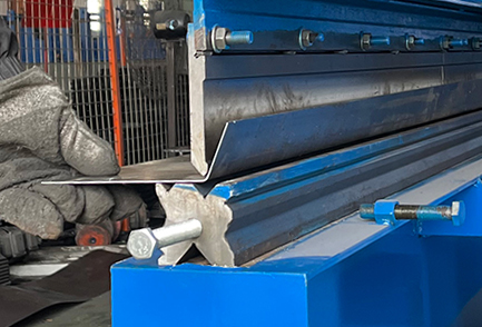 steel plate bending machine