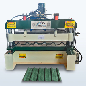 Brazil Popular Hot Sale Full Automatic TP40 Trapezoidal Roofing Sheet Roll Forming Machine
