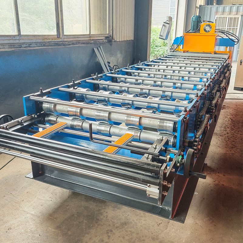 Chile Popular High Performance 840 Trapezoidal Roofing Sheet Roll Forming Machine