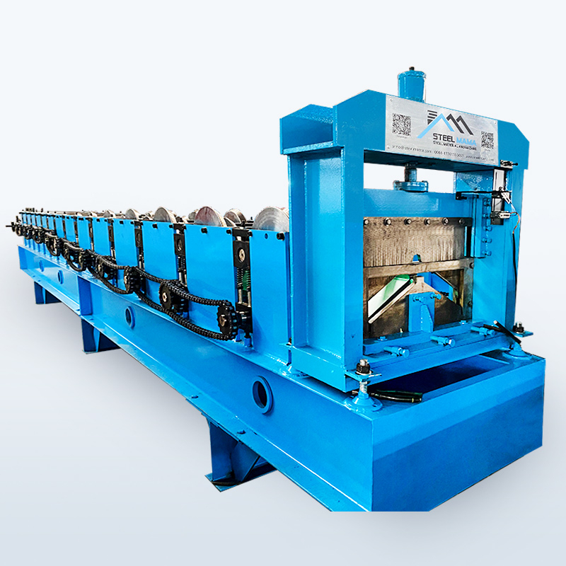 Popular Building Roof Cap Color Steel Metal 500 Ridge Cap Hat Sheet Roll Forming Machine Price