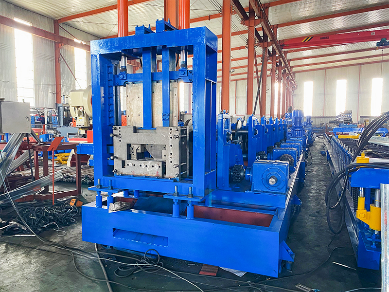 c z interchangeable purlin roll forming machine